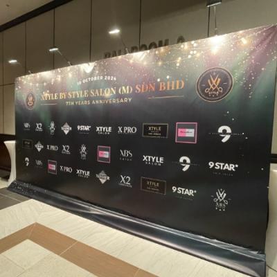 Event Backdrop Set Up And Print