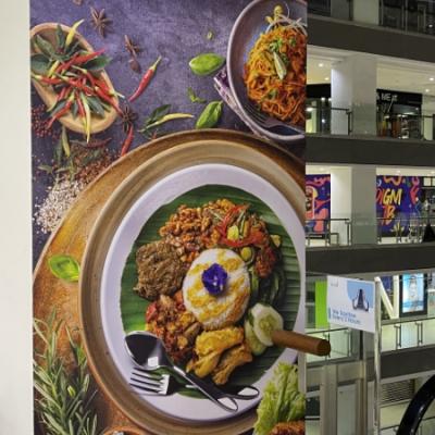 Indoor Pillar Sticker Wrap