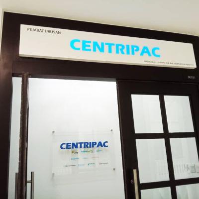 Arcylic Sign With Front Lit